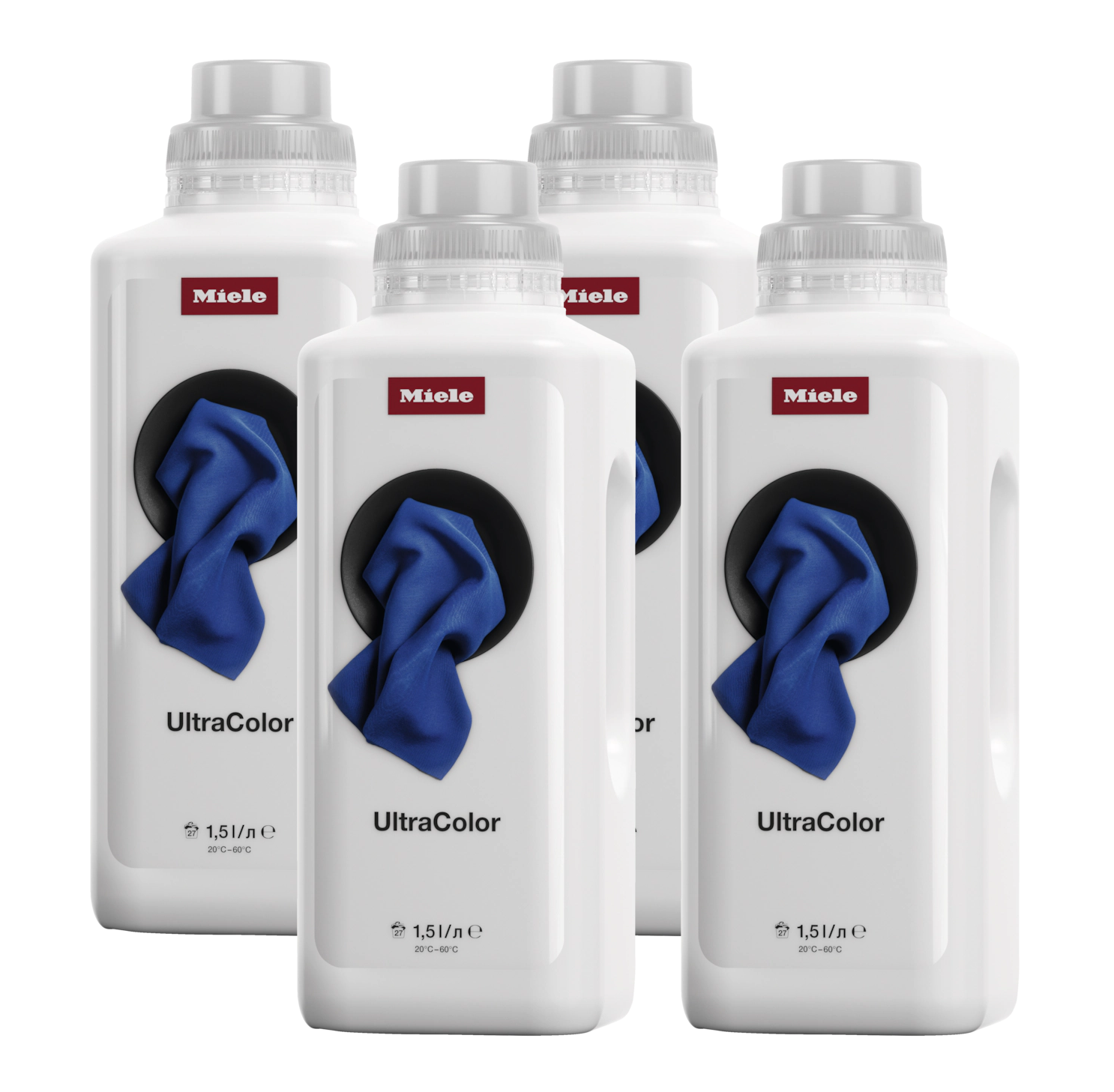 Набор для стирки цветного белья UltraColor Aqua WA UC 1501 L 1,5лх4 шт. Miele купить в Ижевске | Всегда в наличии! | Артикул 12647690 | Официальный сайт