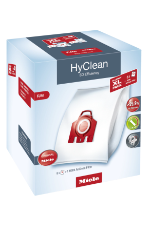 Комплект мешков пылесборников Allergy XL Pack 2 HyClean FJM + фильтр HA 50 Miele купить в Ижевске | Всегда в наличии! | Артикул 10632910 | Официальный сайт