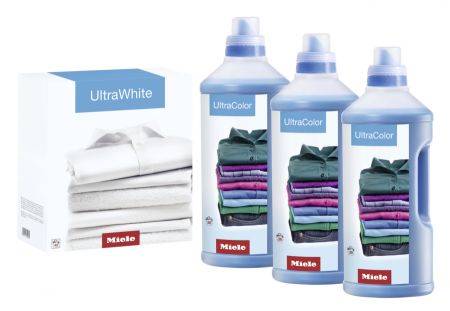 Набор моющих средств для стиральных машин 3хUltraColor + 1хUltraWhite Miele купить в Ижевске | Всегда в наличии! | Артикул 11347740 | Официальный сайт