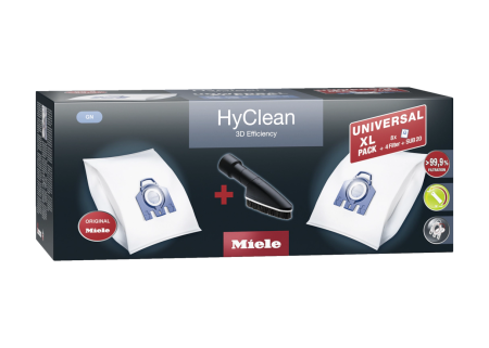 Комплект мешков-пылесборников Universal XL pack HyClean 3D GN Miele купить в Ижевске | Всегда в наличии! | Артикул 11476550 | Официальный сайт