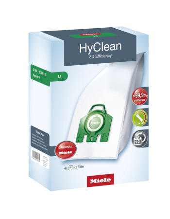 Мешки-пылесборники TYP U HyClean 3D Miele купить в Ижевске | Всегда в наличии! | Артикул 10123250 | Официальный сайт
